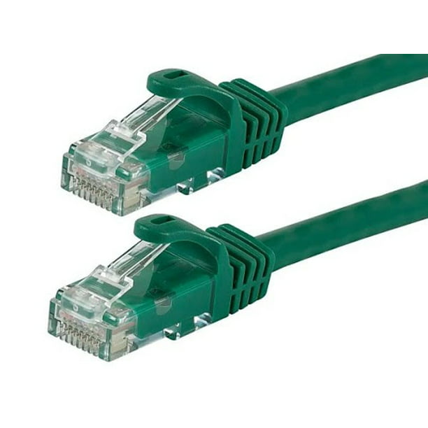 CLASSYTEK FLEXboot Series Cat6 24AWG UTP Ethernet Network Patch Cable 3ft Green 